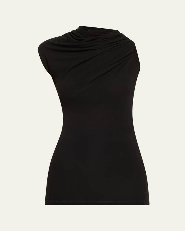Sleeveless Jersey Wind Top